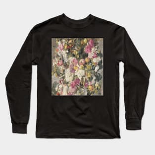 Flowers Design Surreal Long Sleeve T-Shirt